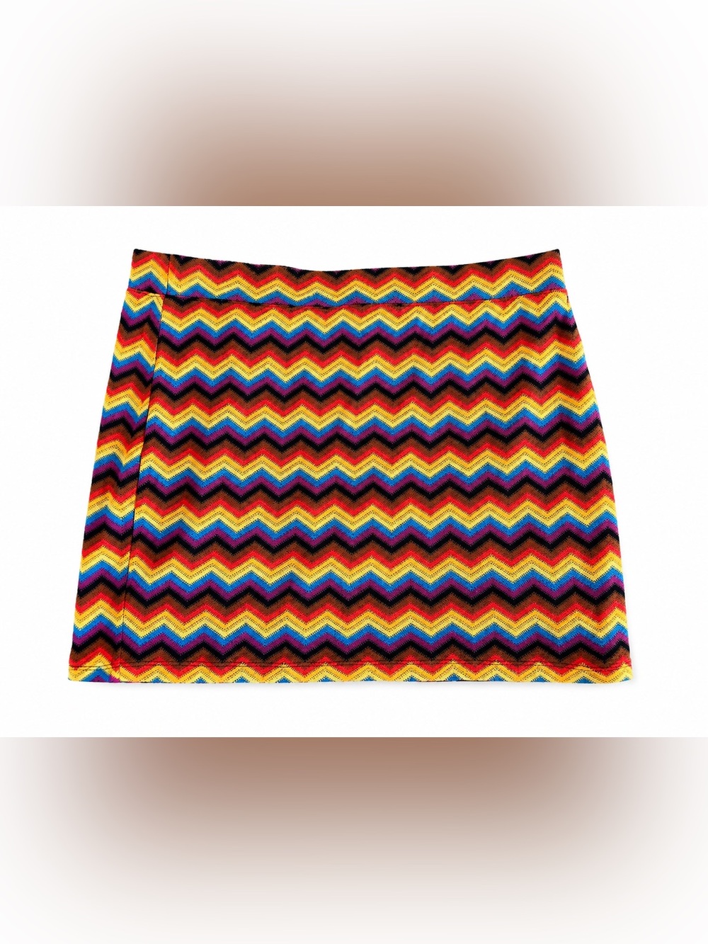 Target Pride Rainbow Chevron Mini Skirt XXL NWT